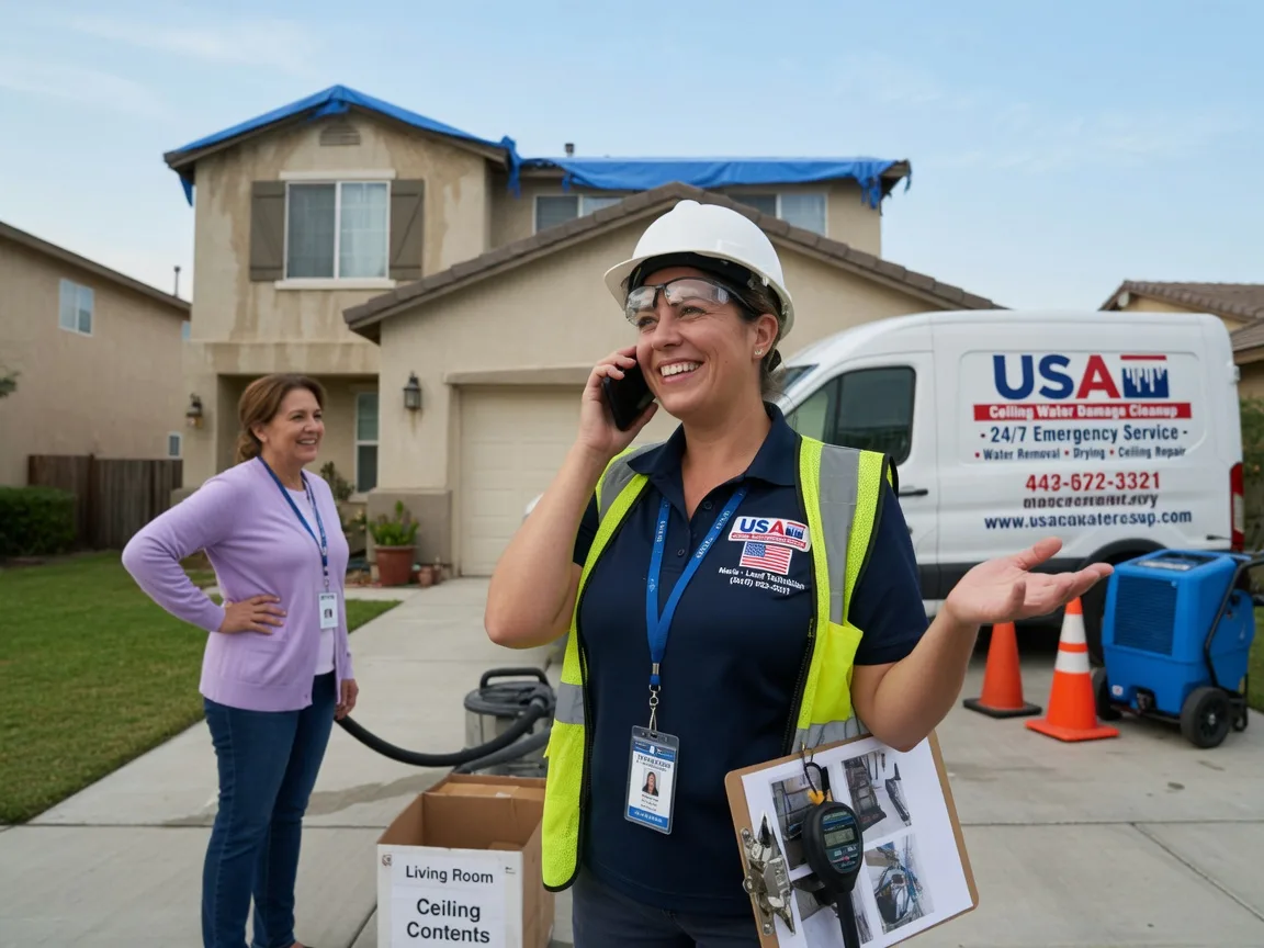 Ceiling Water Damage Restoration Columbia, IL FAQs